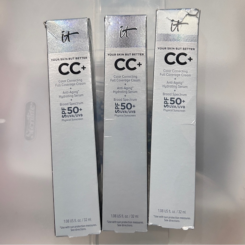 IT Cosmetics CC+ Cream - New! 
Shade Medium | $17 EACH - 3 Available